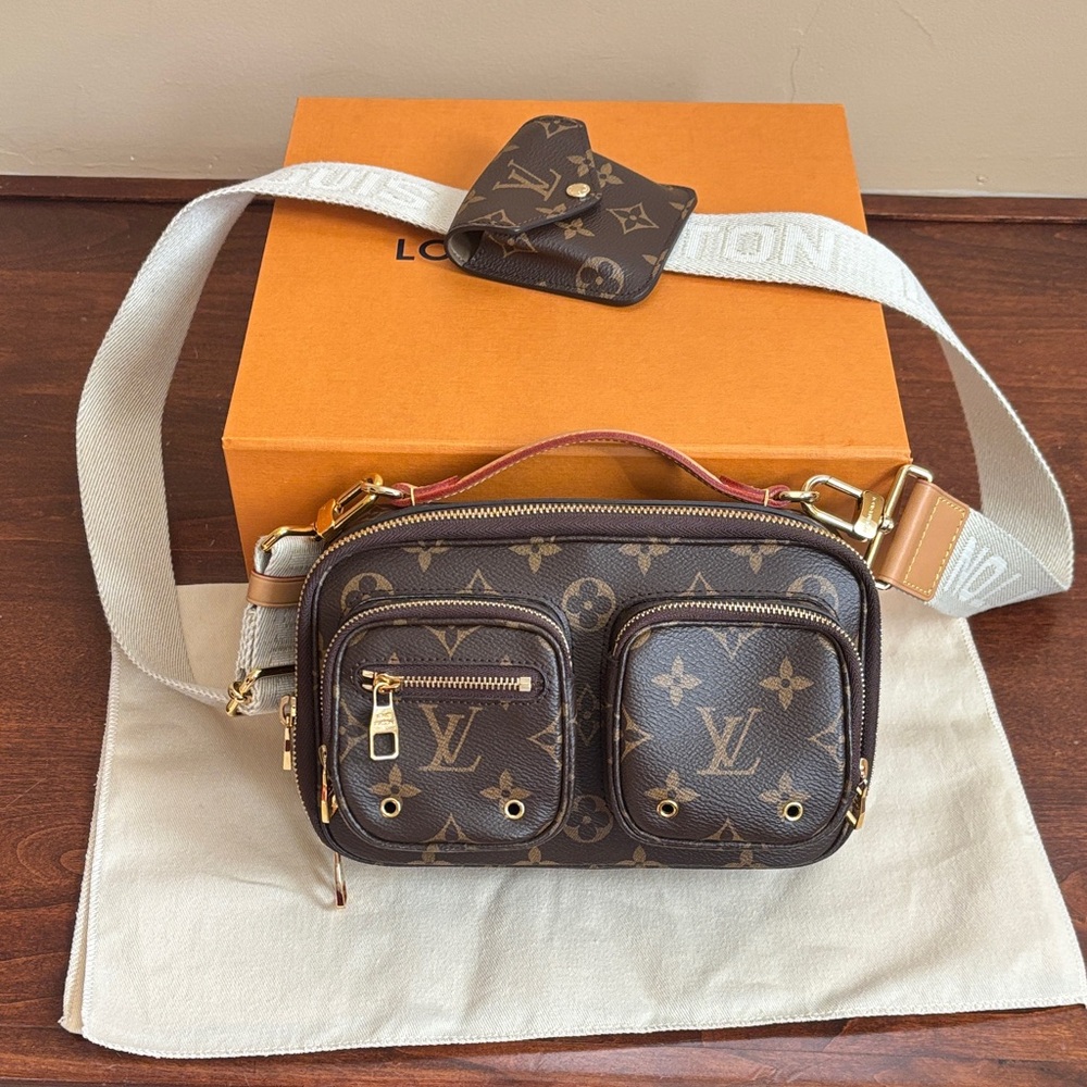 Louis Vuitton Brown Monogram Crossbody Bag